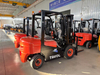 Industrial Diesel Forklift with Log Grapple Attachment