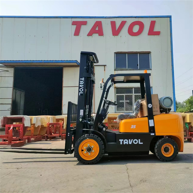 3Ton Heavy-Duty LPG Forklift with Bale Clamp