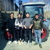 Agriculture Tractor 4WD 8+8 70HP Tractor for Farm with Front Loader
