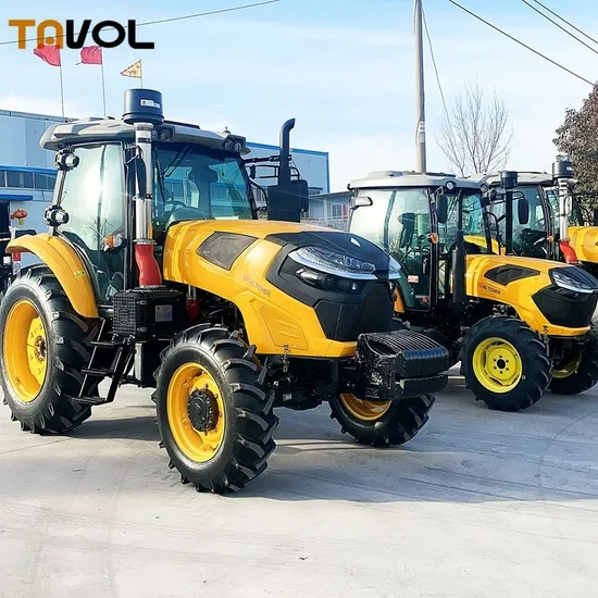 Tavol Best 90hp Agricultural Tractor Farm 4wd Wheel Tractors 