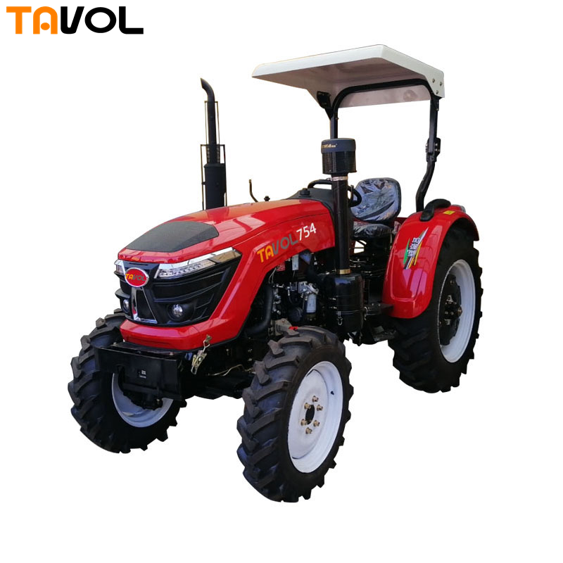 Tavol Farm 75hp Agricultural Tractor 4wd Wheel Tractors Farm Tractor Best Price