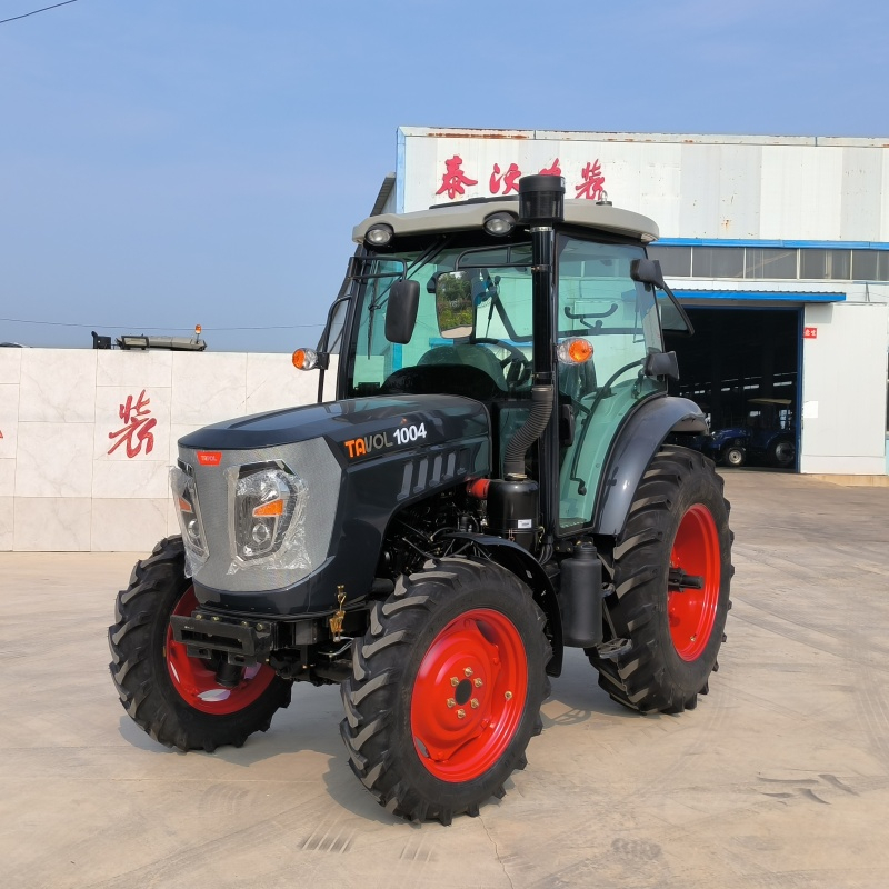 Tavol Hot Sale 12+12 Gear Agricultural 4WD 100hp Wheel Tractor