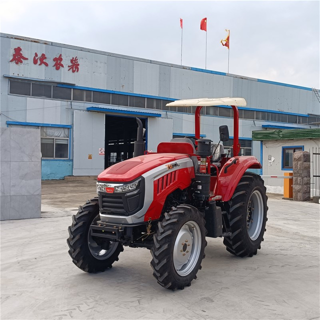 Agricultural Farm 90hp Wheel Tractor with Sunshade