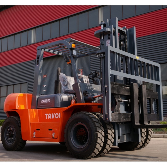 Tavol Heavy Duty Warehouse Forklift Price 7T Diesel Forklift Truck