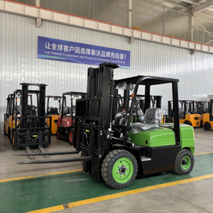 Tavol Hot Sale Green Color 3T Diesel Forklift with Side Shift