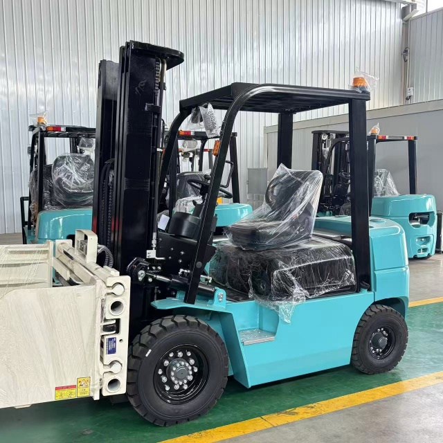 Warehouse Forklift Price 2.5 Ton Diesel Forklift Truck with Bale Clamp