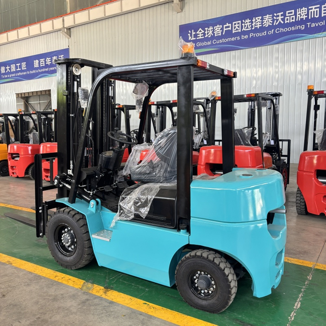 Tavol Blue Color Warehouse Price 2.5Ton Diesel Forklift