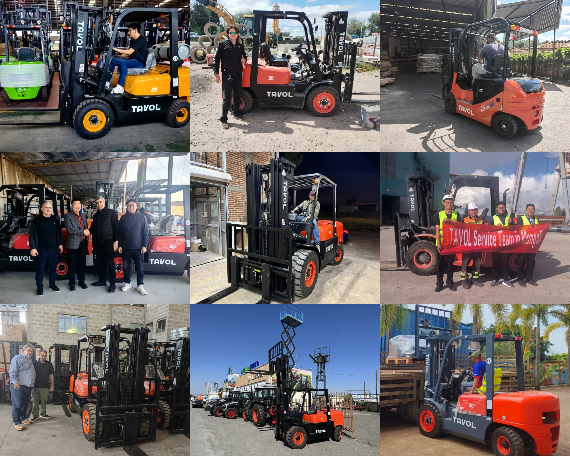 Tavol forklift feedback