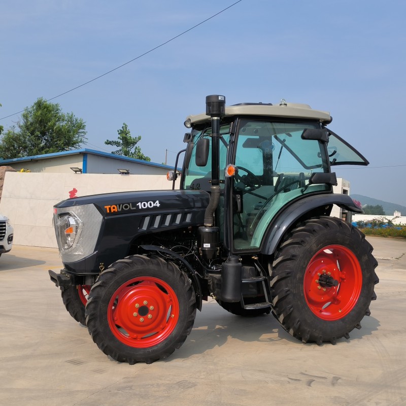 Tavol Hot Sale 12+12 Gear Agricultural 4WD 100hp Wheel Tractor
