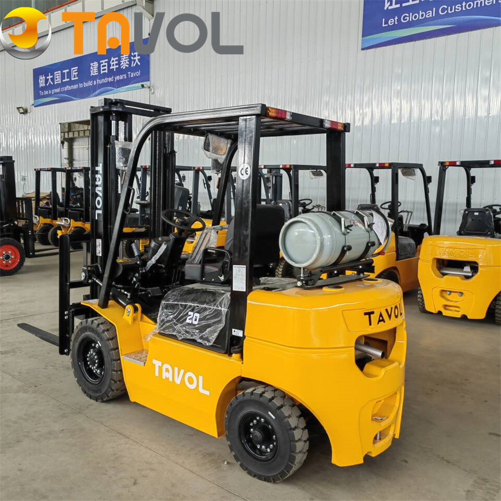 Tavol 2Ton LPG Forklift Truck with 3M Lift Height 