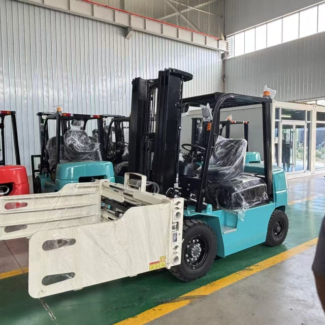 Warehouse Forklift Price 2.5 Ton Diesel Forklift Truck with Bale Clamp