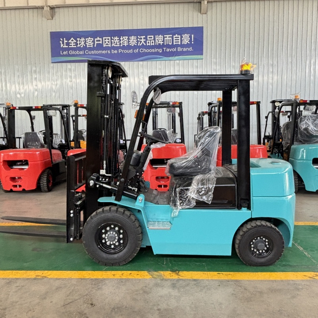 Tavol Blue Color Warehouse Price 2.5Ton Diesel Forklift