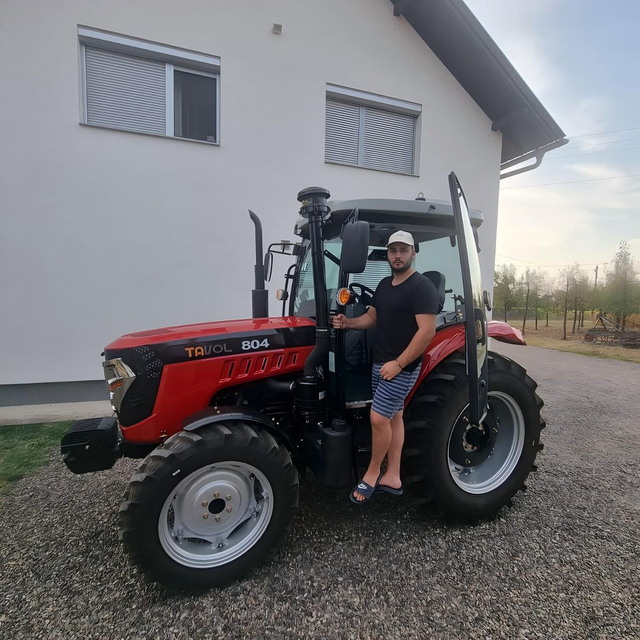Tavol 80HP 4WD Agricultural Tractor for Sale 