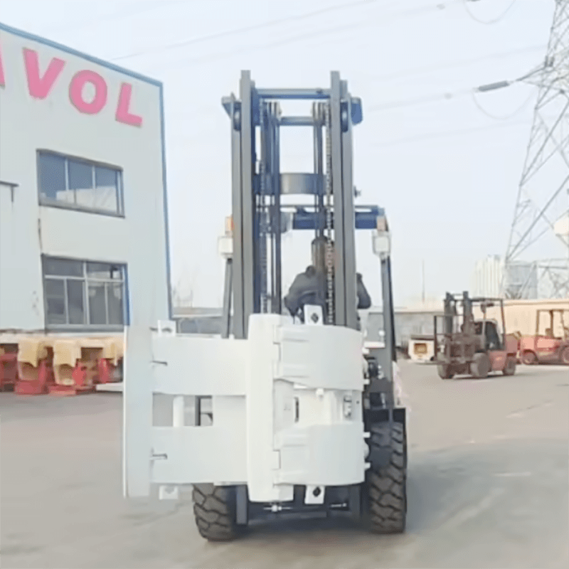 Forklift Attachment for Paper Roll Clamp Forklift