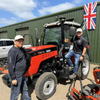 Tavol Hot Sale 12+12 Shulttle Shiift 90hp 4WD Agricultural Tractor