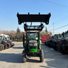 4 Wheel Drive Agricultural Tractor Tavol 70hp Tractor with Front Loader 