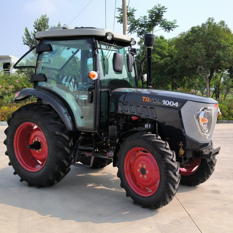 Tavol Hot Sale 12+12 Gear Agricultural 4WD 100hp Wheel Tractor