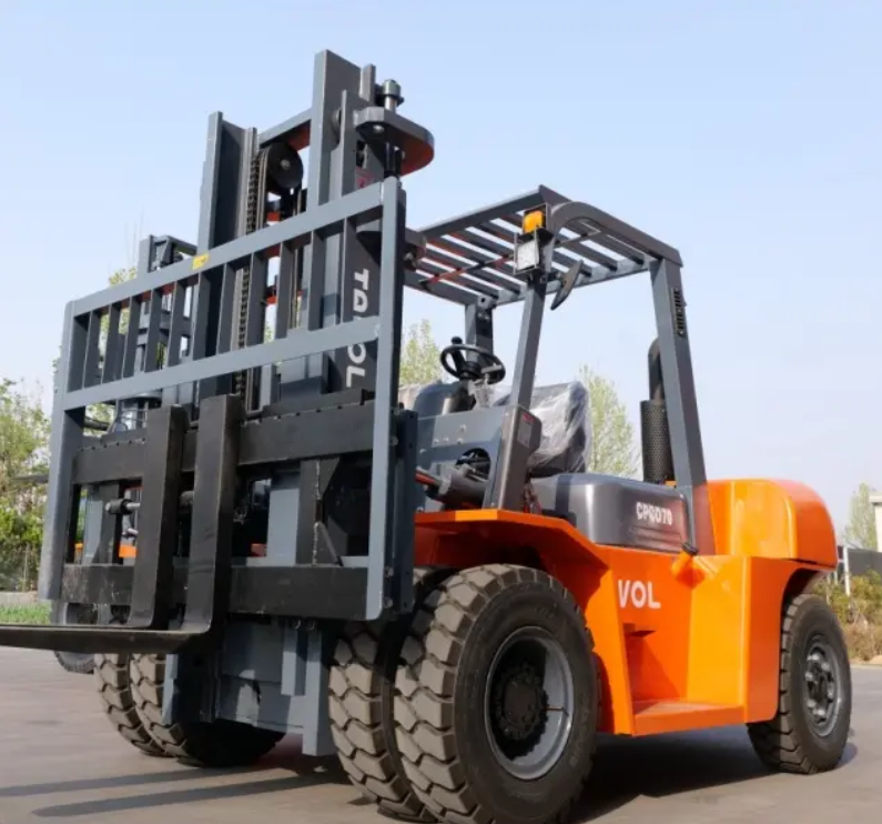 Diesel Forklift 7T With 3m Mast 