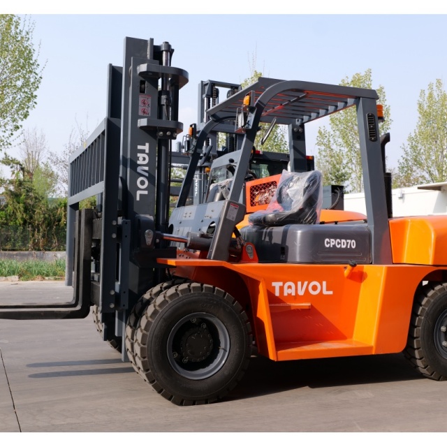 Tavol Heavy Duty Warehouse Forklift Price 7T Diesel Forklift Truck