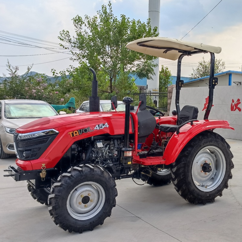 Mini Tractor 45hp with Sunshade Wheel 4wd Tractor