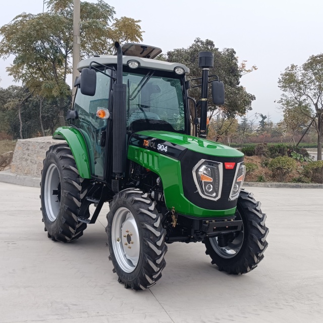 Tavol Hot Sale 90hp Agricultural Wheel Tractor with Cabin