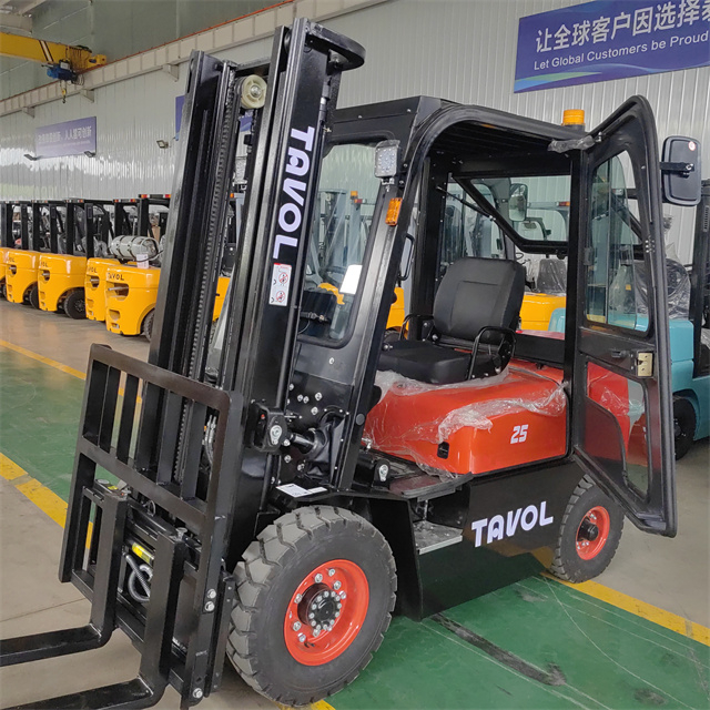  2T 2.5T Lifting Diesel Forklift Truvk with Cabin