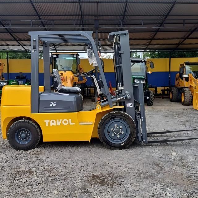  Hot Sale Tavol Diesel 3.5ton Forklift Truck 