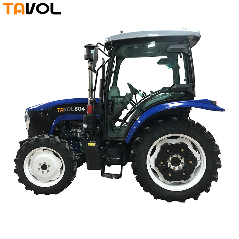 Tavol 80hp Agricultural Tractor 4wd Wheel Tractors Farm Tractor 