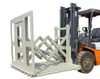 Forklift With Push Pull Forklift Attachment 