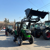 4 Wheel Drive Agricultural Tractor Tavol 70hp Tractor with Front Loader 