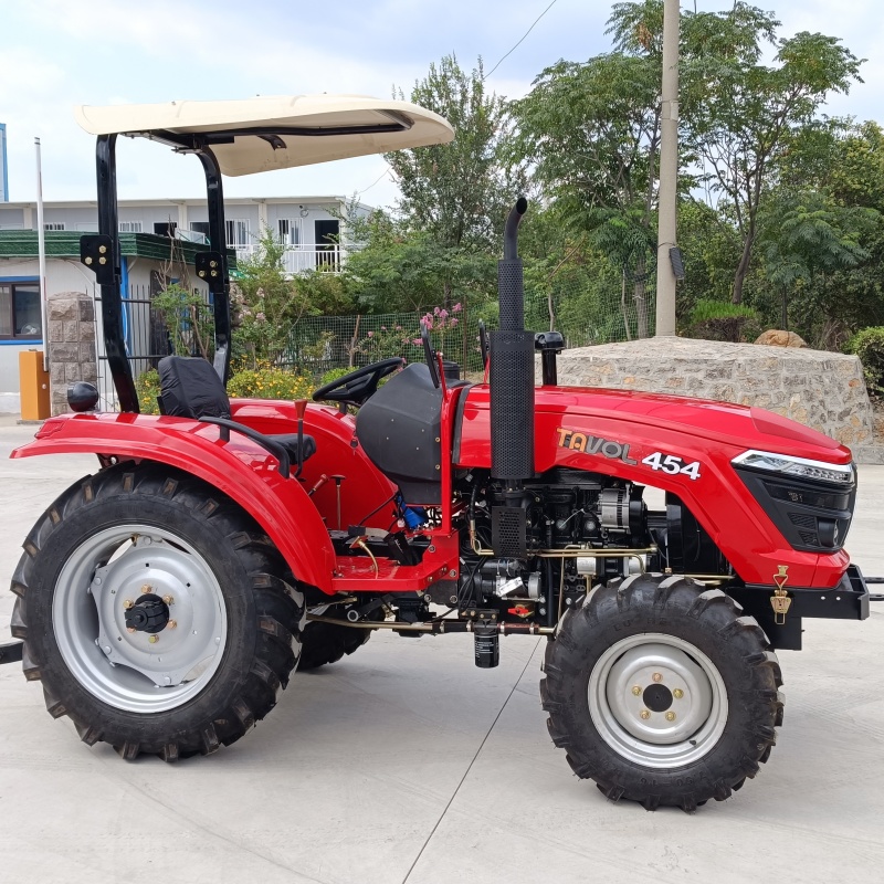 Agricultural Wheel 4wd 45hp Tractor with Sunshade