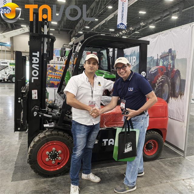 Tavol 3T Diesel Forklift Truck With 3/4.5m Mast