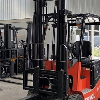 2.5Ton Fast-Charging Electric Forklift with Multi-Pallet Handler