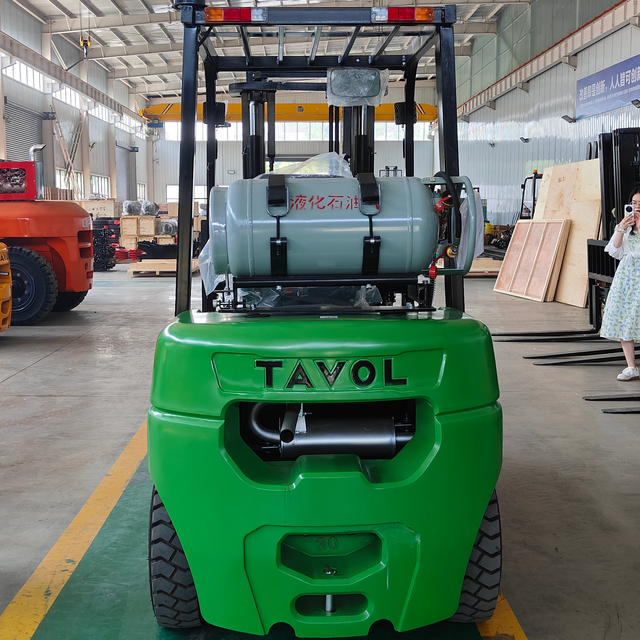 3Ton Heavy-Duty LPG Forklift with Bale Clamp