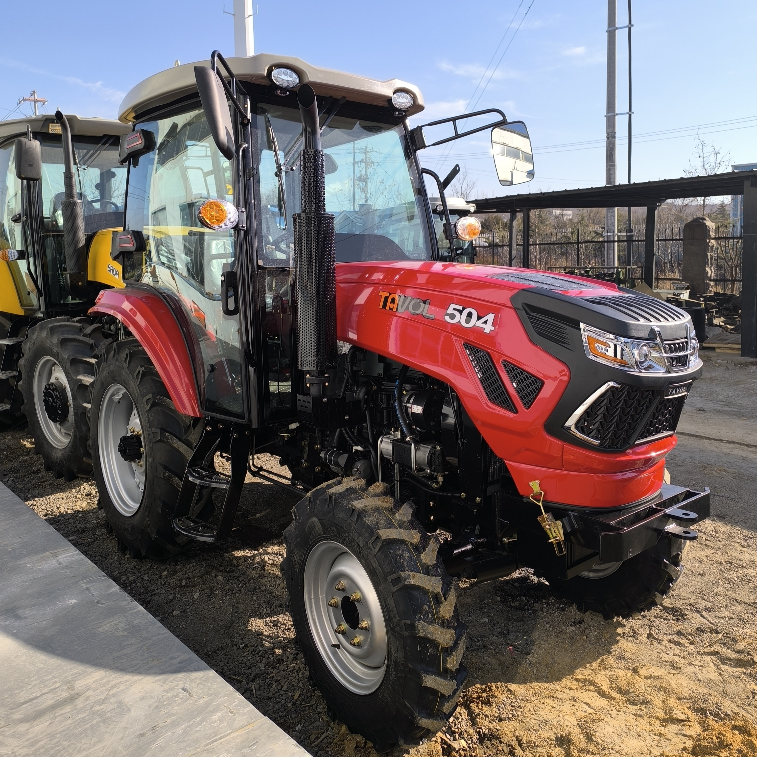 Tavol Customized Agricultural Tractor 50hp Farm Tractor 4wd