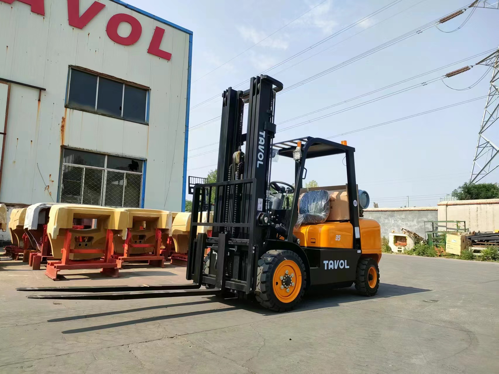 3.5T LPG Forklift Truck For Sale