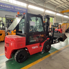 Diesel Forklift 3Ton With Cabin Bucket And Side-shift for Sales