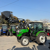 4 Wheel Drive Agricultural Tractor Tavol 70hp Tractor with Front Loader 