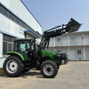 Tavol Agricultural Machinery 120hp Farm Wheel Tractor with Front Loader