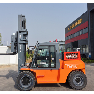 Tavol Hot Sale 10T LPG Forklift Truck with Cabin