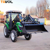 Mini Tractor 50hp with Front Loader Wheel 4wd Tractor