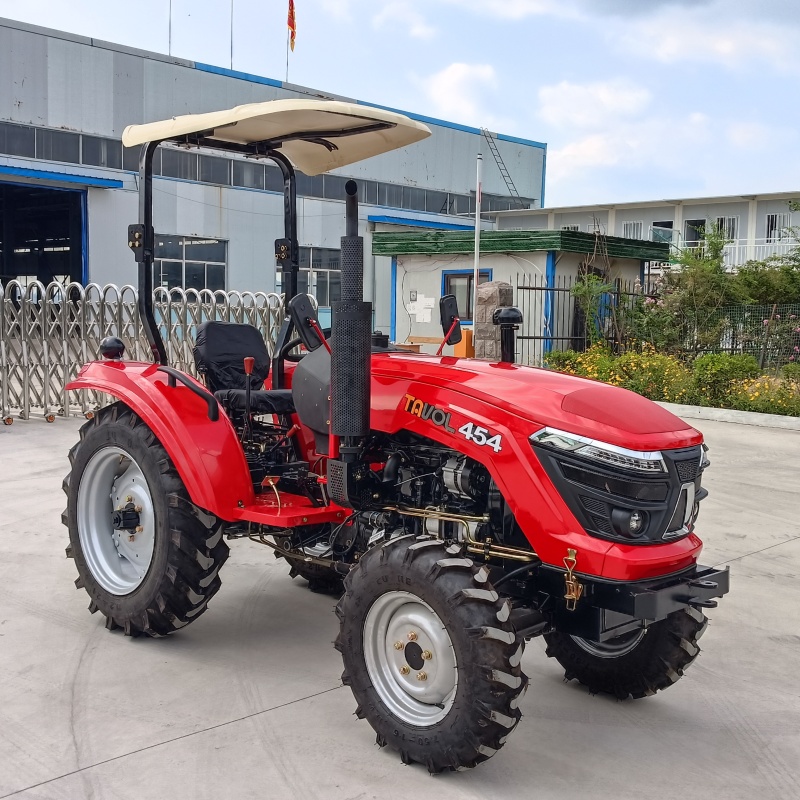 Mini Tractor 45hp with Sunshade Wheel 4wd Tractor