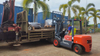 High-Torque Diesel Forklift with Bale Clamp