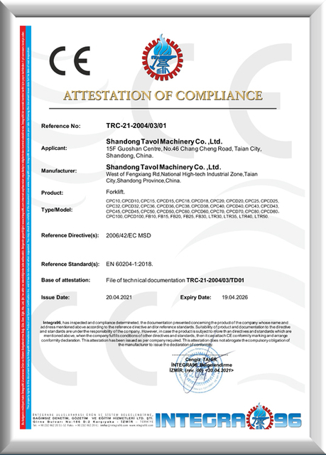 CE Certificate