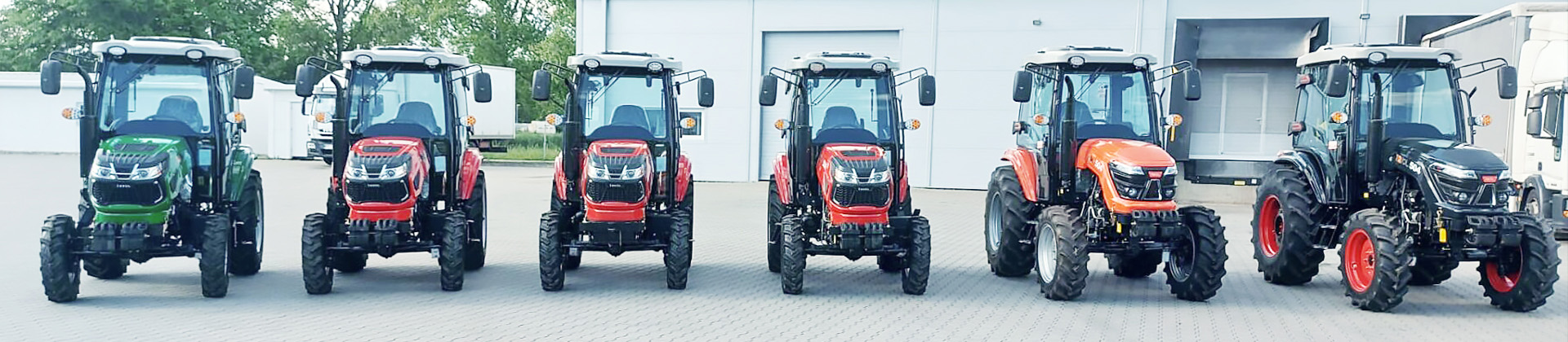 new electric mini tractor with backhoe