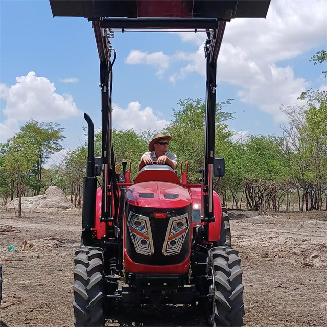 Tavol Hot Sale 12+12 Shulttle Shiift 90hp 4WD Agricultural Tractor