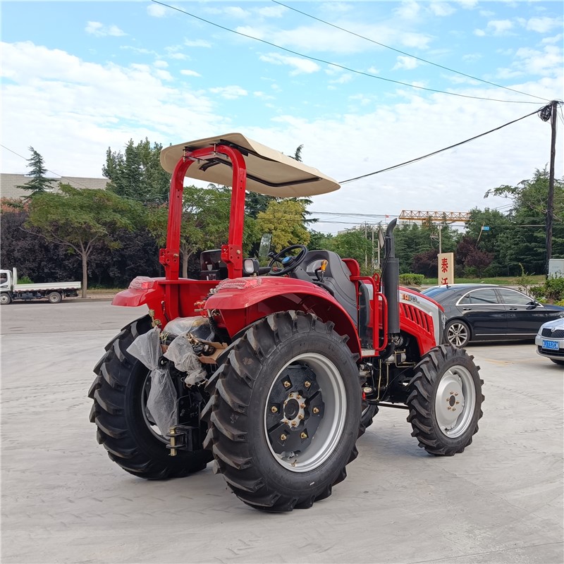 Agricultural Farm 90hp Wheel Tractor with Sunshade