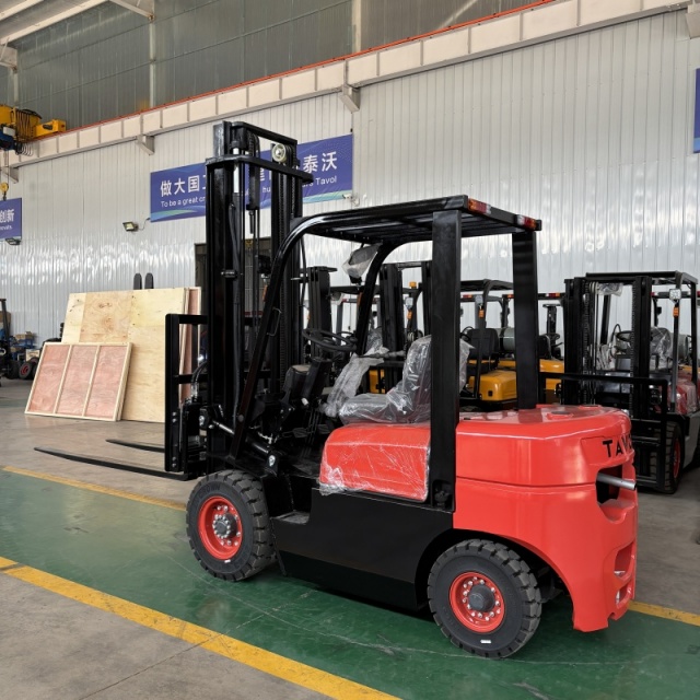 Tavol Warehouse Forklift Price Hot Sale 2T 3m Mast Diesel Forklift Truck