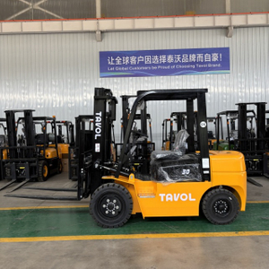 Warehouse Price Tavol Hot Sale 3T Diesel Forklift Truck