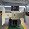 Forklift Truck With Paper Roll Clamp Forklift Attachment